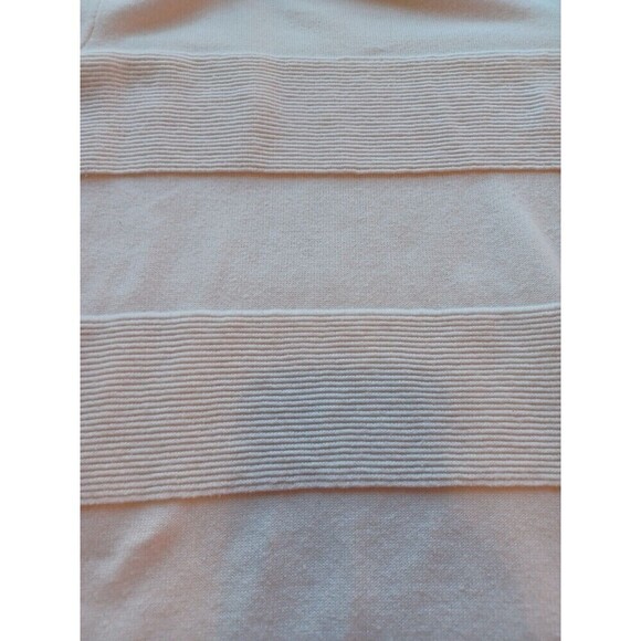 Charter Club ivory cottonblend sweater M winter white pullover classic - Picture 8 of 10